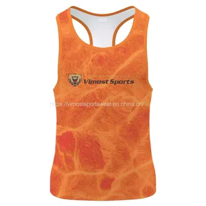 2023 Hot Sublimated Singlet With Fashionable Design thumbnail-1