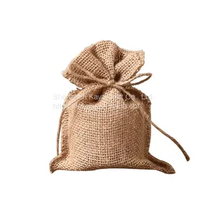 Fashionable Drawstring Bag Mesh Bag, Linen Drawstring Bag thumbnail-1