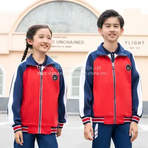 2023 New School Uniforms Children Long Sleeve Suit thumbnail-3