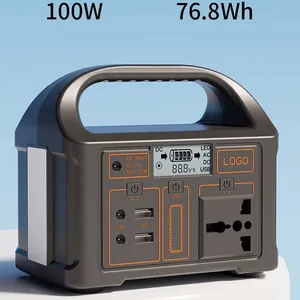 Mini Outdoor Power Supply 100W Lithium Iron Phosphate Energy Storage Power Supply thumbnail-1