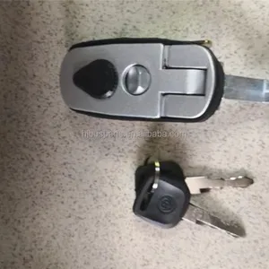 Good Price Bus Parts Accessories Coaster Bus Parts HJDL-609 Silver Key Door Lock for Sale thumbnail-3