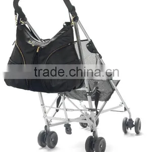 Wholesales Original Design Black Diaper Bags Mummy Baby Bag thumbnail-3
