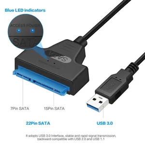 SATA to USB 3.0 Converter Cable for 2.5 Inch Hard Drive, Easy Drive Line, Read Cable, Transfer Cable thumbnail-3