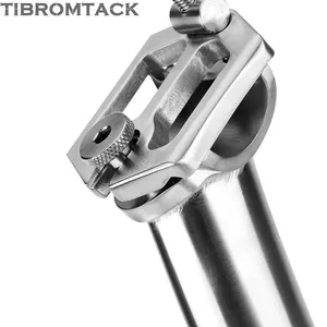 Titanium Bike Seatpost 27.2mm/31.6mm Length 350mm for Mountain MTB Bike Road Bicycle Lightweight Ti Seat Posts thumbnail-1
