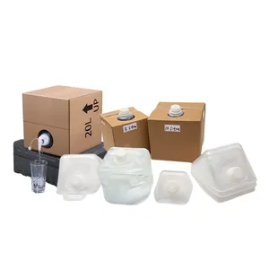 3L 5L 10L 18L 20L Liquid Collapsible Plastic LDPE Container Cubitainer thumbnail-1