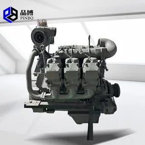 Free Delivery of Four Stroke Original Water-cooled Generator DEUTZ BF6M1015 With Electric Starting Function Mechanical Engine thumbnail-1