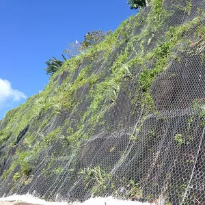 Reinforced Hexagonal Wire Mesh for Rockfall and Slope Protection Systems thumbnail-6