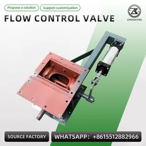 Flow Control Valve Manual Pneumatic Electric Flow Regulating Discharge Valve Dust Ash Silo Powder Granule thumbnail-1