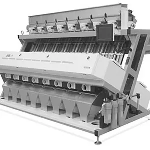 Smart Color Sorting Machine Grain Cleaning Equipment Multifunction Cereals Color Sorter Optical Sorter NIR thumbnail-5