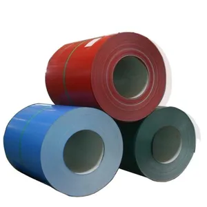 PPGI Color Coated Coil EN10169 Certified 0.4mm 0.5mm Z80 Z100 European Building Grade thumbnail-1