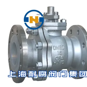 304 Stainless Steel Fluorine Lined Ball Valve, Stainless Steel Ball Valve thumbnail-2