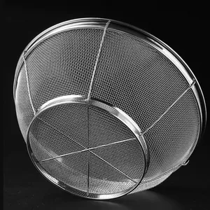 Stainless Steel Mesh Basket, 304 Grade, 1.5mm Dia, 50x50mm Opening, Welded Mesh, Food Grade, 50L thumbnail-5