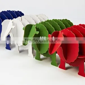 Customized Home Decorative Items-Color Paper Sheep thumbnail-1