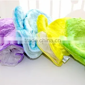 China Supplier Natural Microfiber Wood Fiber Super Absorbent Magic Xylon Cloth For Dish Cleaning Washing Gloves thumbnail-1