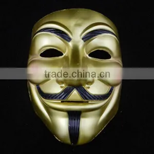 Mix Colour Anonymous Costume Masquerade Mask/V for Vendetta Mask Guy Fawkes Anonymous Fancy Cosplay Costume GDS-AM-003/1 thumbnail-5