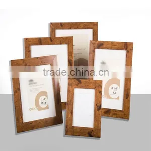 JC Antique Wooden Wedding Decoration Plastic Photo Frame thumbnail-2