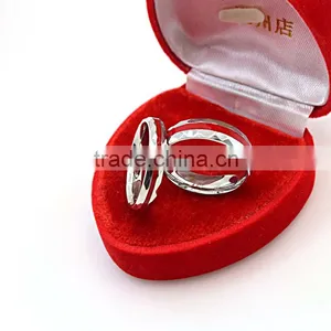 New Product Couple Rings Jewelry Silver Stainless Steel Rings Supplier's Choice thumbnail-5