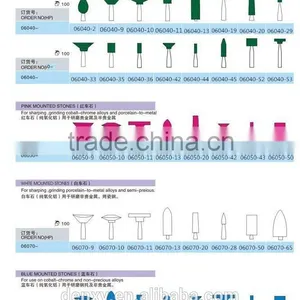 Diamond Dental Polishing Burs Silicon Polishing Burs Dental Supplies thumbnail-4