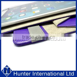 Purple Colour 3 Hole Rotating Tablet Case For T1H thumbnail-5