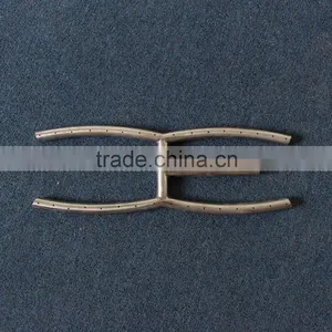 H Shaped 304 S/S Gas Burner Nozzle, Parts Gas Burner For BBQ thumbnail-1
