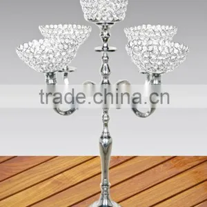 Crystal Candelabra, Candle Stand, Candle Holder, Candle Light, Pillar Holder thumbnail-1