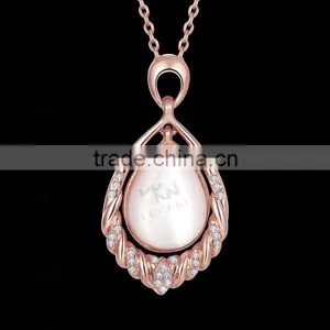 Water Drop Necklace Chain Graceful and Elegant thumbnail-1