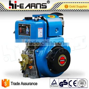 High Quality 10hp Recoil Start Small Stable Boat Diesel Engine thumbnail-1