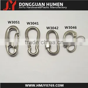 High Quality Stainless Steel Spring Clip,stainless Steel Snap Hook, Stainless Steel Carabiner Hook thumbnail-5