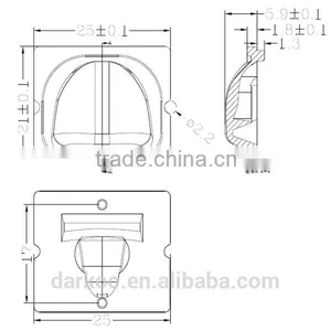 2015 Modern Outdoor LED Streetlight Lens DK135*55 thumbnail-2