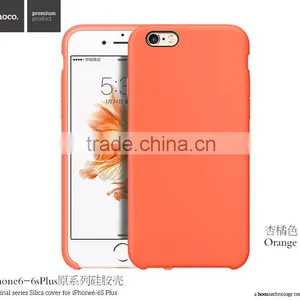 HOCO Original Series Soft Silicone Case for IPhone 6s Anti Shock TPU Full Rubber Back Cover for IPhone 6 4.7 MT-5747 thumbnail-5