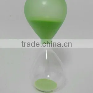 Frosted Glass Hourglass/Sand Timer thumbnail-1