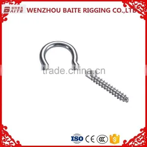 Steel Electric Galvanized Screw Hook Q Hook in China Cabinet Rigging Hardware thumbnail-1