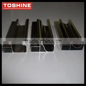 2014 Hot Sale High Quality Clear Anodized Wardrobe Door Aluminum Profile thumbnail-5