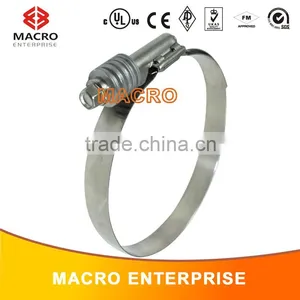 Black Zn Carbon Steel Spring Hose Clamp/metal Band Elastic Hose Clamp Quality Choice thumbnail-3