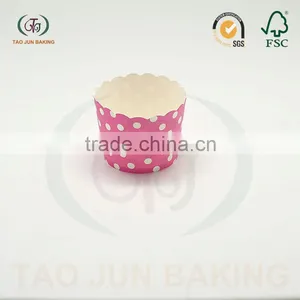 High Temperature Resistant Baking Cake Cups Dots Printed thumbnail-4