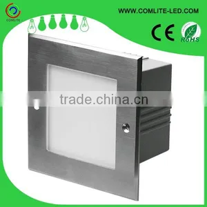 3W Recessed Warm White LED Underground Light thumbnail-1