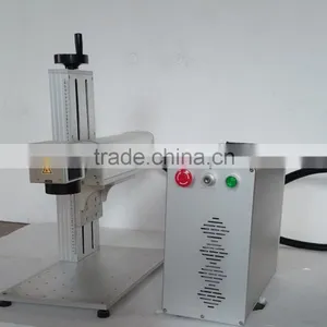 10w Portable Fiber Date /bar Code Marking on Metal Laser Engraving Machine thumbnail-3