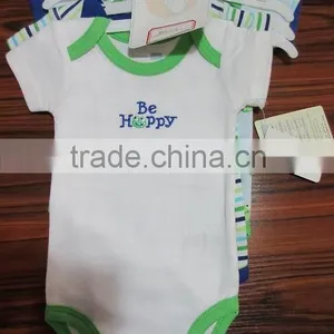 3 Pcs Set Toddler t Shirts China Wholesale Clothing Bodysuit thumbnail-1