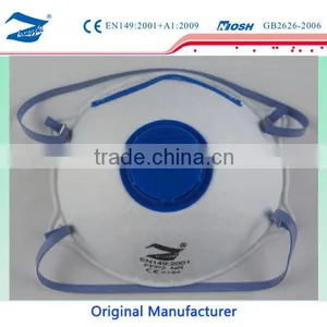 3ply p2 Helmet With Dust Mask Valved thumbnail-1