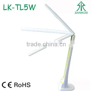Hot Sale Eye Protect Foldable Touch 5W Led Portable Best Desk Lamp For Studying thumbnail-1