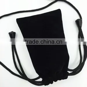 Velvet Pouch With Drawstring Small Velvet Pouches for Jewelry/camera Lens/mobile thumbnail-2