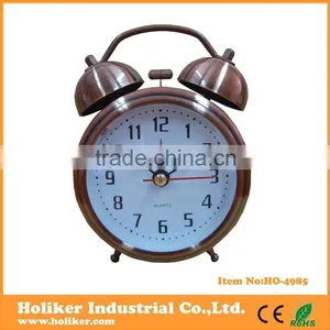 Copper Analog Alarm Clock thumbnail-1