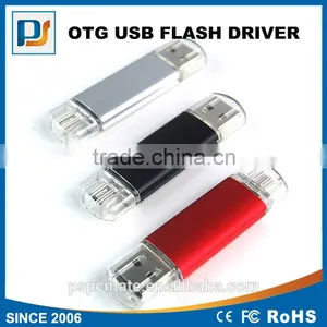 Promotional Gift OTG Usb Flash Drive 8gb 16gb 32gb Metal USB Pen Drive Android thumbnail-1