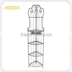 NEW Freestanding Painted Metal 3 Tire Shelf Display thumbnail-5