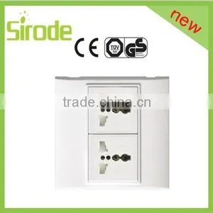 EU/UK/USA 2G Universal American Standard Wall Electrical Socket Outlet thumbnail-4