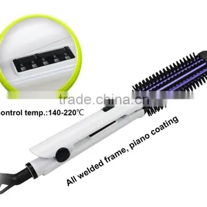Popular Unique Design Hair Straightening and Curling Brush With CE Certificate thumbnail-4