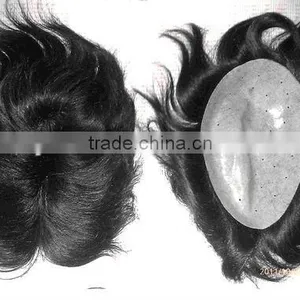 Express Natural Human Hair Toupee for Women, Hair Replacement for Women, Thin Skin Toupee for Women thumbnail-1