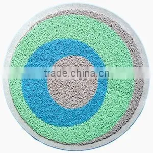 Fancy Water Pervious Custom Pattern Bathroom Mat thumbnail-1