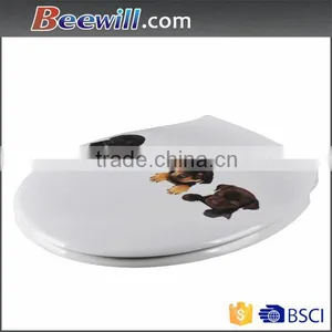 Customized Design WC Toilet With Soft Close Hinge thumbnail-1