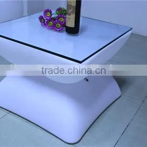 RIGEBA Hot Selling!LED Furniture Led LED Bar Table Shining Double Table Square/round Table Lamp thumbnail-4